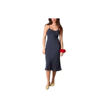 Rouje DARIA DRESS Slip Dresses Women's Marine Blue