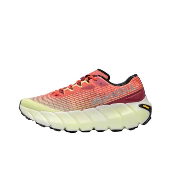 MERRELL Slip Resistant Low Top Running Shoes Men's Orange Red
