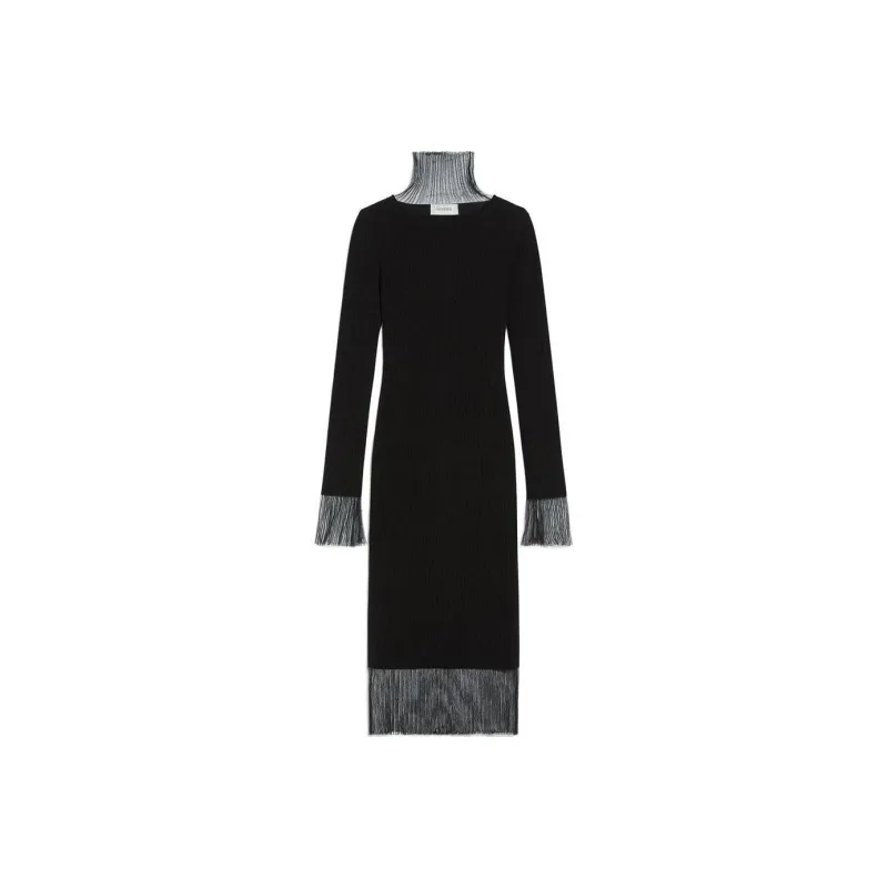 SportMa Long-Sleeved Dresses Women's Black-0