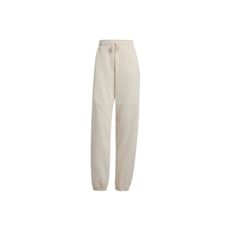 Adidas Knitted Sports Pants Women's White-0
