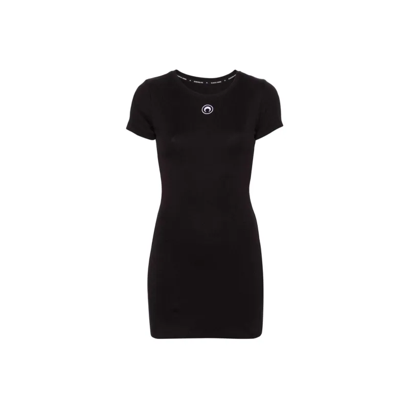 Marine Serre Organic cotton T shirt Dress-0