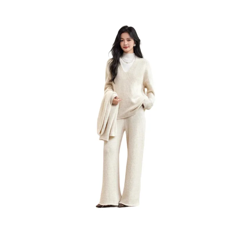 CARBAMMI Casual Suit Women's Ecru-0