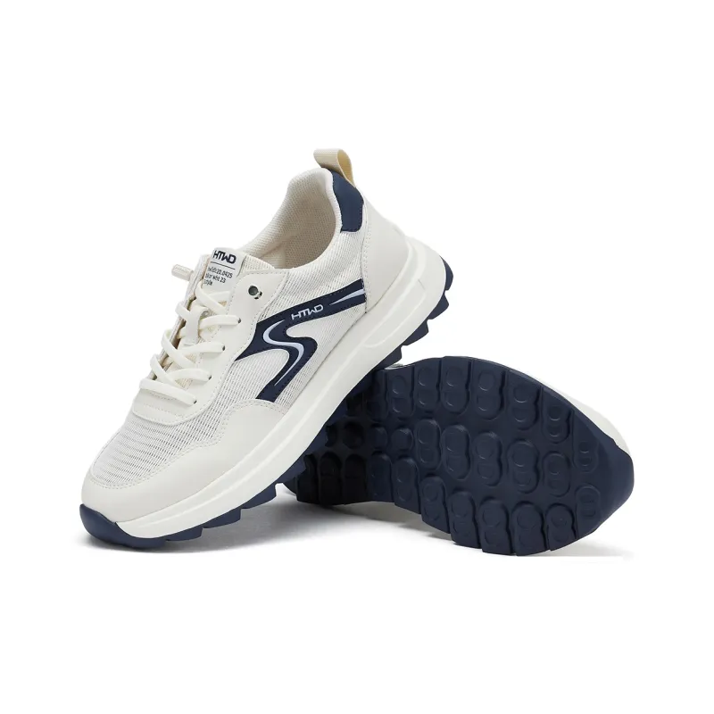 Hotwind Jogging Shoes Height Increasing Abrasion Resistant Slip Resistant Low Top Casual Shoes Men's-4
