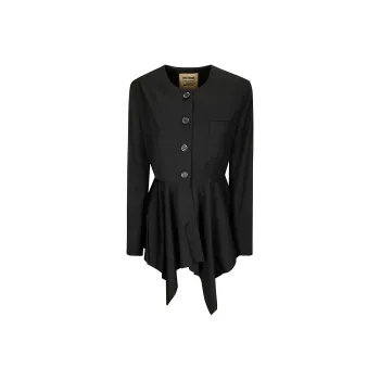 UMA WANG Long Sleeved Dresses Women's Black