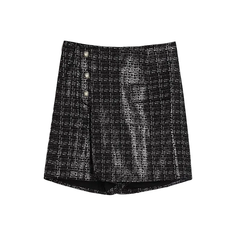 Mapping Casual Shorts Women's Image Color-0
