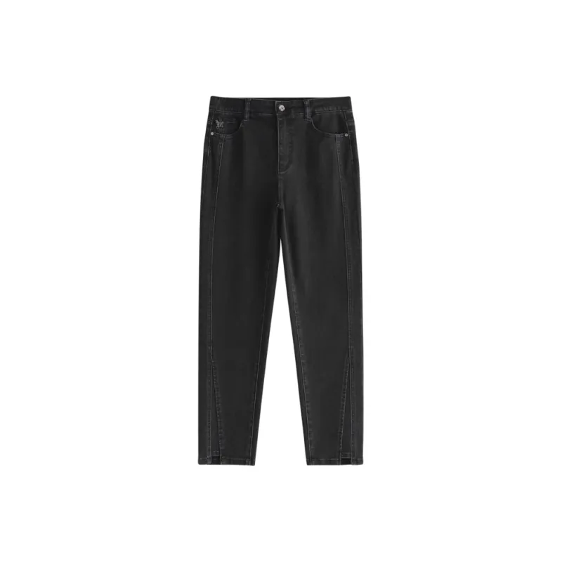 Inman Jeans Women's Denim Black-0