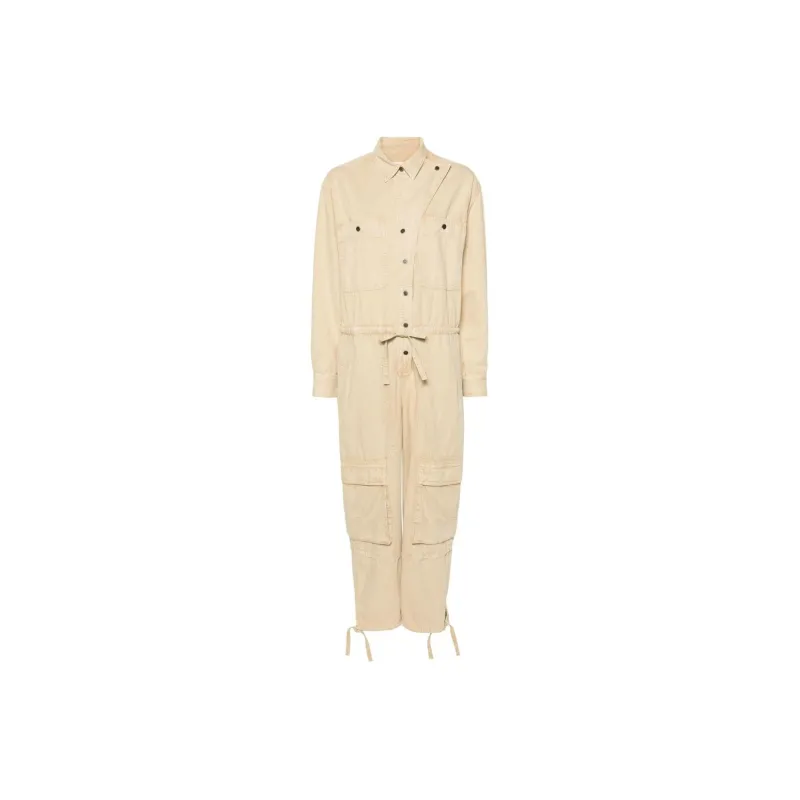 ISABEL MARANT ETOILE Drawstring Pocket Detailed Jumpsuit-0