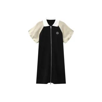 KUHNMARVIN Short Sleeved Dresses Women's Black