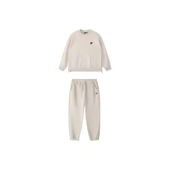 FILA FUSION FOB Series Casual Suit Women's Beanstalk Gray