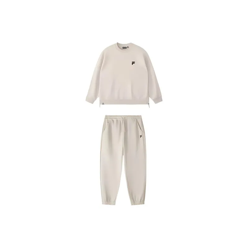 FILA FUSION FOB Series Casual Suit Women's Beanstalk Gray-0