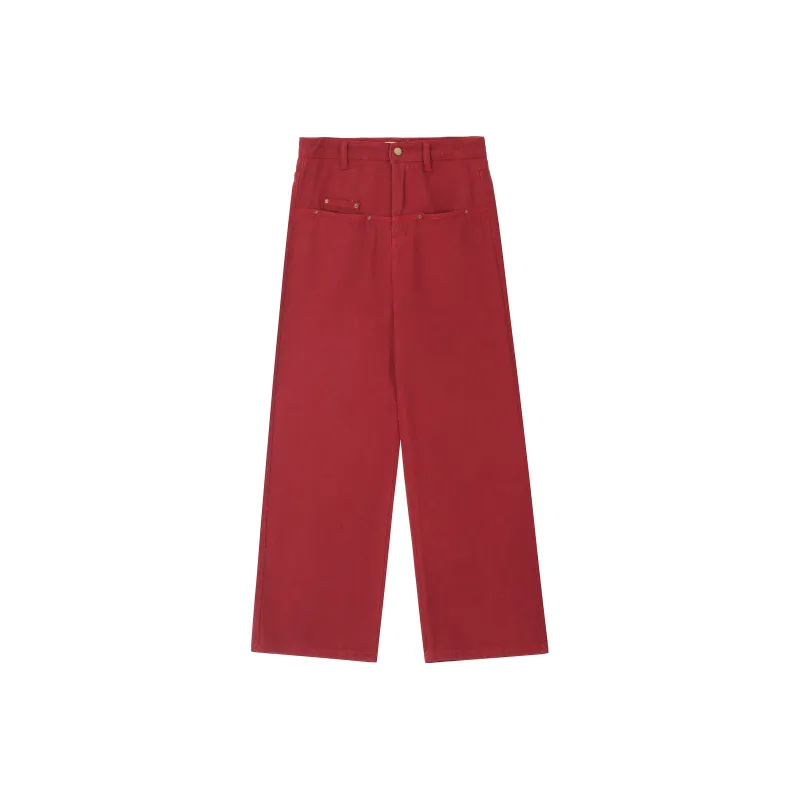 JASONWOOD Jeans Unisex Red-0