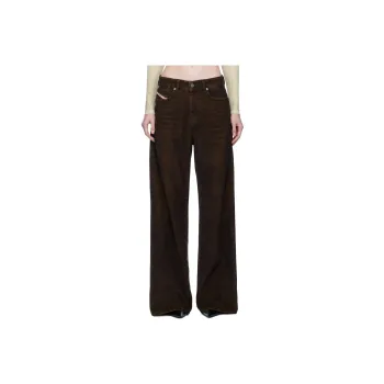 DIESEL FW23 Jeans Women's Olive Green