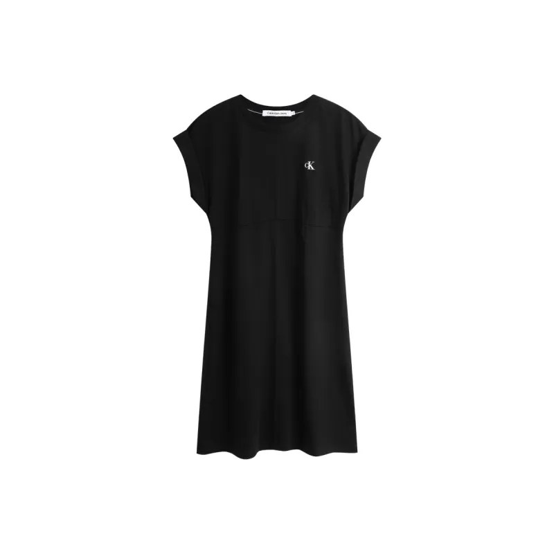 CALVIN KLEIN Father's Day Gift Box Series Short Sleeved Dress Women's-2