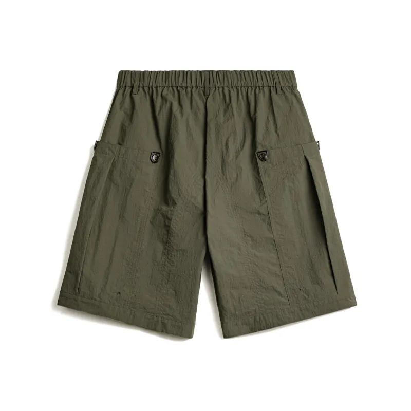 MADEN Cargo Shorts Men Army Green-1