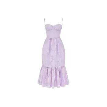 HOUSE OF CB MIRA Slip Dresses Women's Orchid/Multicolor