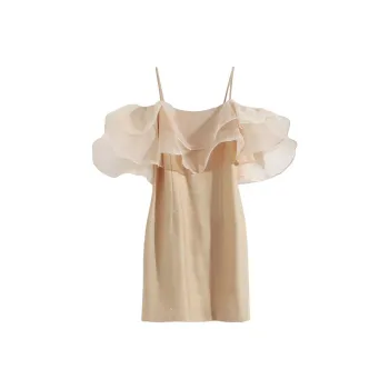JOSR Slip Dresses Women's Champagne