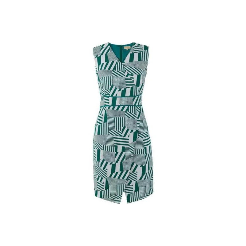 Ports 1961 Sleeveless Dress Women's Forest Green-0