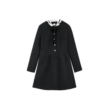 LEDIN Long Sleeved Dress Women's Black