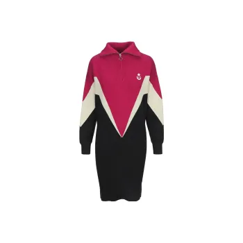 ISABEL MARANT ETOILE Long-Sleeved Dresses Women's Red