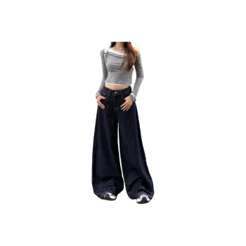 Wen Shan Jeans Women's Dark Rose Purple