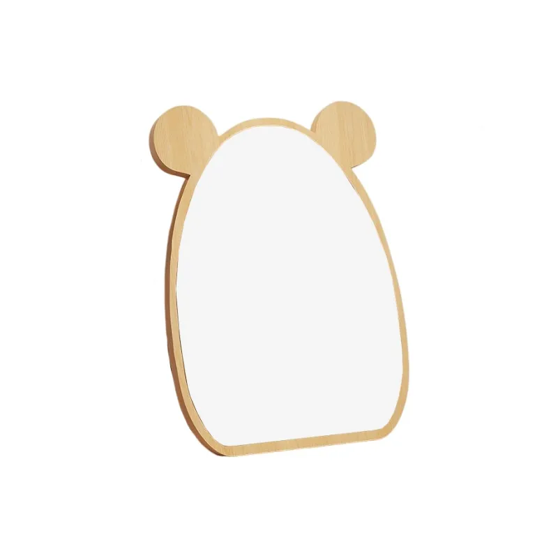 JIXUAN Portable Cartoon Cute Bedroom Desktop Luxury Premium Make Up Mirrors-9