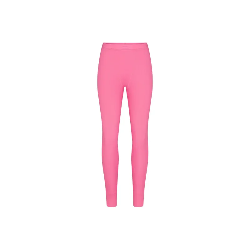 SKIMS COTTON RIB LEGGING Leggings Women's SUGAR PINK/Sugar Pink-0