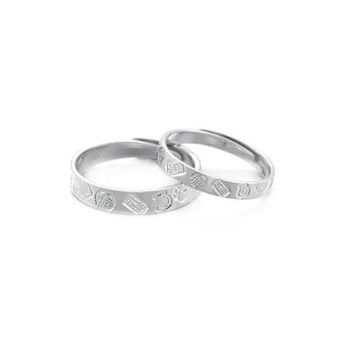 Master Kim 999 Fine Silver Rings Unisex