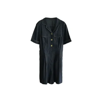 RUBIN Jumpsuit Women's Navy Blue