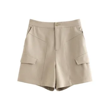 Initial Language Casual Shorts Women's
