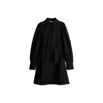 H&M Long Sleeved Dresses Women's Black