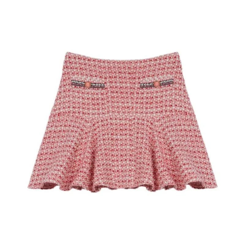 Maje Casual Short Skirts Women's Pink-0