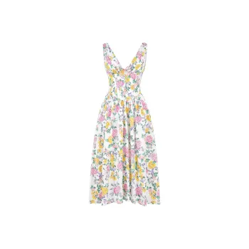 HOUSE OF CB EMMELINA Sleeveless Dress Women's White/White