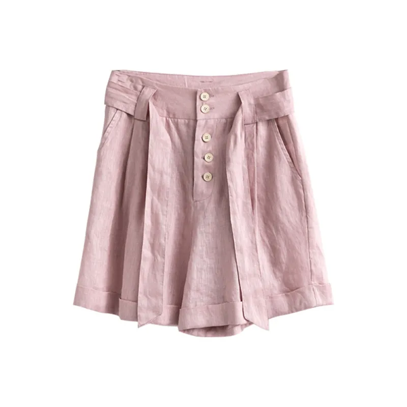 ZIMO Casual Shorts Women's Greige-0