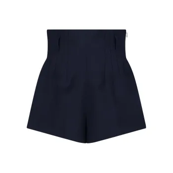 PRADA High Waist Flared Shorts