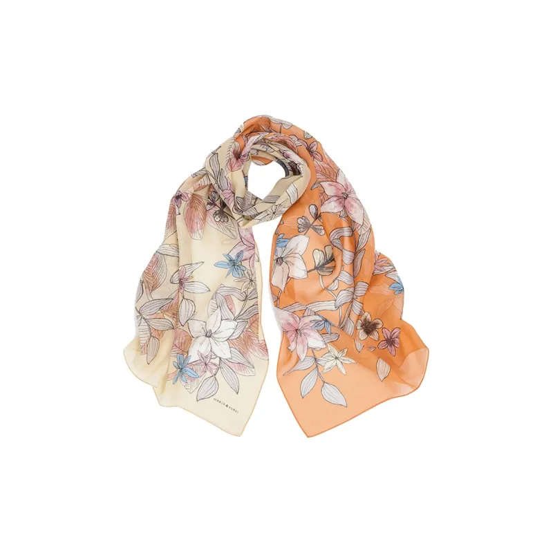 MARJAKURKI Mulberry Silk Scarves Women's-6