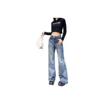 Concubine Zhu Jeans Unisex Vintage Blue