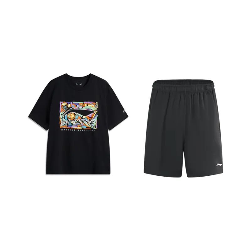 LiNing Casual Sportswear Unisex Black-0