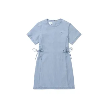 COVERNAT SS24 Short Sleeved Dress Women's Light Blue