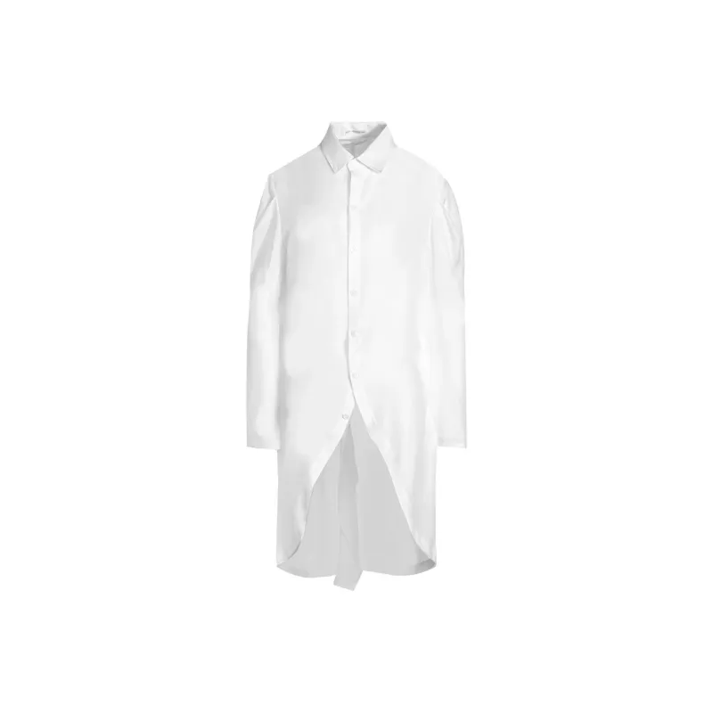 Yohji Yamamoto FW24 Long Sleeved Dresses Women's White-0