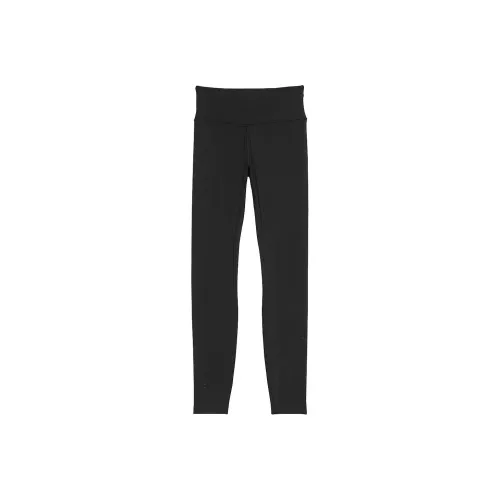 Victoria's Secret VS Essential High-Rise Perforated Leggings/Black Leggings Women's Black