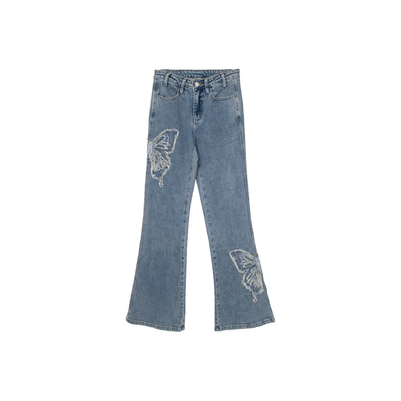 SUNSUNTOWN Jeans Women's Denim Blue-0