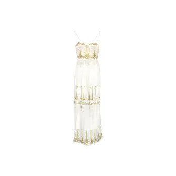 GIAMBATTISTA VALLI SS24 Slip Dresses Women's White
