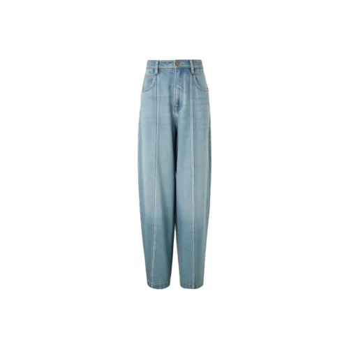 VVNK JANE PLUS 미디엄 블루 여성 청바지