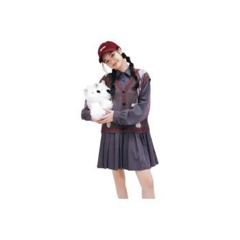 ZIHAN Long-Sleeved Dresses Women's Gray