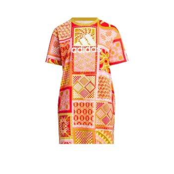 Adidas Free Shipping With AdiClub Adidas X Farm Rio Slim Dress Plus Size