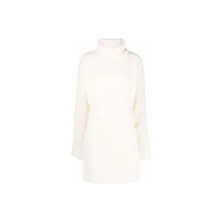 HOLZWEILER Long-Sleeved Dresses Women's White-0