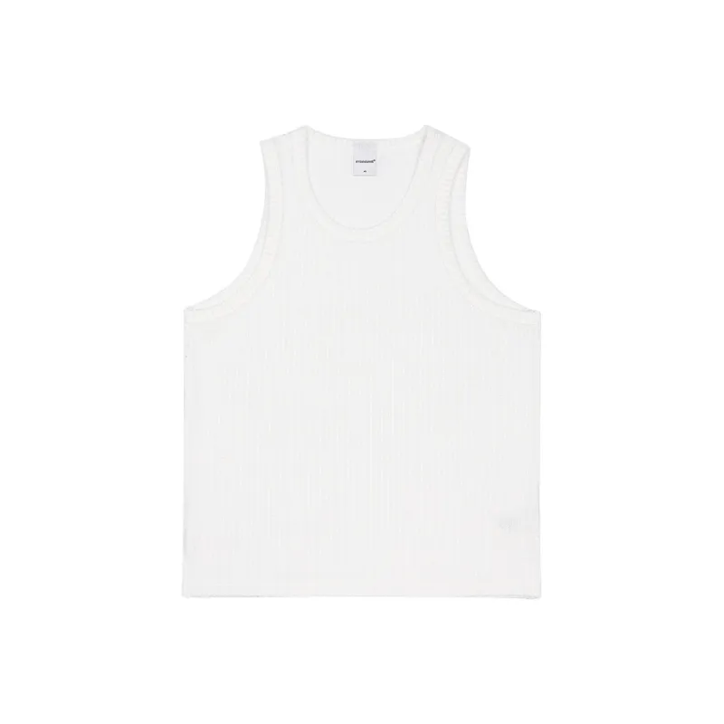 MYSAMESAME Tank Top Unisex White-0