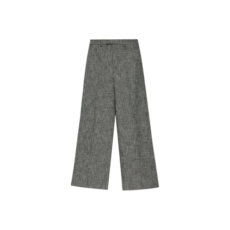 Vetements Checked Wide leg Trousers-0