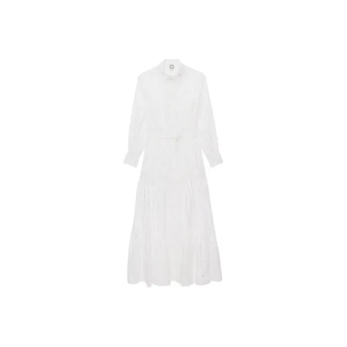 INES DE LA FRESSANGE Long Sleeved Dress Women's White