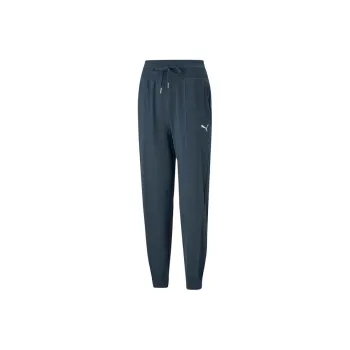 PUMA Sports Life Collection Knitted Sports Pants Women's Navy Blue